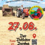 Flyer Vorderseite Dreschfest 2023